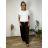 Women's Summer Long Harem Pants (42/44/46 ONE SIZE) ITALIAN FASHION IM424361