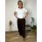 Women's Summer Long Harem Pants (42/44/46 ONE SIZE) ITALIAN FASHION IM424361