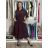 Women's Long Sleeve Belted Shirt Dress (S/M ONE SIZE) ITALIAN FASHION IMPSH24210151