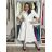 Women's Long Sleeve Belted Shirt Dress (S/M ONE SIZE) ITALIAN FASHION IMPSH24210151
