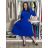 Women's Long Sleeve Belted Shirt Dress (S/M ONE SIZE) ITALIAN FASHION IMPSH24210151 M/L/XL olive green