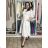 Women's Long Sleeve Belted Shirt Dress (S/M ONE SIZE) ITALIAN FASHION IMPSH24210151 M/L/XL olive green