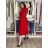 Women's Long Sleeve Belted Shirt Dress (S/M ONE SIZE) ITALIAN FASHION IMPSH24210151 M/L/XL olive green