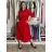 Women's Long Sleeve Belted Shirt Dress (S/M ONE SIZE) ITALIAN FASHION IMPSH24210151 M/L/XL olive green