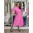 Women's Long Sleeve Belted Shirt Dress (S/M ONE SIZE) ITALIAN FASHION IMPSH24210151 M/L/XL olive green