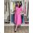 Women's Long Sleeve Belted Shirt Dress (S/M ONE SIZE) ITALIAN FASHION IMPSH24210151 M/L/XL olive green