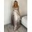 Long summer dress with straps for women (XS/S/M ONE SIZE) ITALIAN FASHION IMPBB24B24780