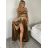 Long summer dress with straps for women (XS/S/M ONE SIZE) ITALIAN FASHION IMPBB24B24780