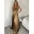 Long summer dress with straps for women (XS/S/M ONE SIZE) ITALIAN FASHION IMPBB24B24780