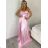 Long summer dress with straps for women (XS/S/M ONE SIZE) ITALIAN FASHION IMPBB24B24780