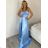 Long summer dress with straps for women (XS/S/M ONE SIZE) ITALIAN FASHION IMPBB24B24780