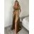 Long summer dress with straps for women (XS/S/M ONE SIZE) ITALIAN FASHION IMPBB24B24780