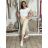 Summer dress oval short sleeve women's oversized (50/52/54 ONE SIZE) ITALIAN FASHION IM425011