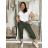 Women's Summer Long Harem Pants (42/44/46 ONE SIZE) ITALIAN FASHION IM424361