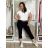 Women's Summer Long Harem Pants (42/44/46 ONE SIZE) ITALIAN FASHION IM424361
