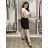 Women's Long Sleeve Shirt Dress (S/M ONE SIZE) ITALIAN FASHION IMWD232607