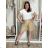 Women's Long Sleeve Shirt Dress (S/M ONE SIZE) ITALIAN FASHION IMWD232607
