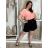 Women's Long Sleeve Shirt Dress (S/M ONE SIZE) ITALIAN FASHION IMWD232607