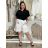 Women's Long Sleeve Shirt Dress (S/M ONE SIZE) ITALIAN FASHION IMWD232607