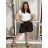 Women's Long Sleeve Shirt Dress (S/M ONE SIZE) ITALIAN FASHION IMWD232607 S / M / L beige