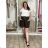 Women's Long Sleeve Shirt Dress (S/M ONE SIZE) ITALIAN FASHION IMWD232607 S / M / L beige