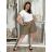 Women's Long Sleeve Shirt Dress (S/M ONE SIZE) ITALIAN FASHION IMWD232607 S / M / L beige