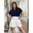 Long Jumpsuit with Pendant 3/4 Long Sleeve Women's Plus Size (50-58) ITALIAN FASHION IMWEC24016
