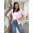 Women's Elegant Oversize Long Sweatpants (S/M/L ONE SIZE) ITALIAN FASHION IMD23634