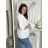 Women's Elegant Oversize Long Sweatpants (S/M/L ONE SIZE) ITALIAN FASHION IMD23634 S / M / L light purple