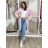 Summer dress oval short sleeve women's oversized (50/52/54 ONE SIZE) ITALIAN FASHION IM425011 54/56/58 purple