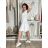 Elegant trousers with belt for women (S/M/L ONE SIZE) ITALIAN FASHION IM425057