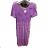 Short summer dress with pockets, short sleeves, women's oversized (42/44/46 ONE SIZE) ITALIAN FASHION IMSM26088