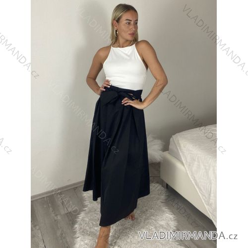 Women's summer top (UNI S / M) ITALIAN FASHION IMM20396 S / M / L black