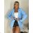 Women's long sleeve jacket (S/M ONE SIZE) ITALIAN FASHION IMPDY23MDUE991838 S / M / L beige
