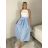 Women's long skirt (S/M ONE SIZE) ITALIAN FASHION IMPDY23LC5881 S / M / L růžová světlá