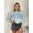 Women's Long Sleeve T-Shirt (S/M ONE SIZE) ITALIAN FASHION IMPDY23HH2321/LS16577