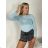 Women's Long Sleeve T-Shirt (S/M ONE SIZE) ITALIAN FASHION IMPDY23HH2321/LS16577