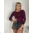 Women's Long Sleeve T-Shirt (S/M ONE SIZE) ITALIAN FASHION IMPDY23HH2321/LS16577
