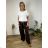 Women's Summer Long Harem Pants (42/44/46 ONE SIZE) ITALIAN FASHION IM424361