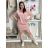 Women's Long Sleeve T-Shirt Oversized (XL-4XL) ALNWICK BES19WP90278 M / L beige