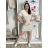 Women's Long Sleeve T-Shirt Oversized (XL-4XL) ALNWICK BES19WP90278 M / L beige