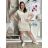Women's Long Sleeve T-Shirt Oversized (XL-4XL) ALNWICK BES19WP90278 M / L beige