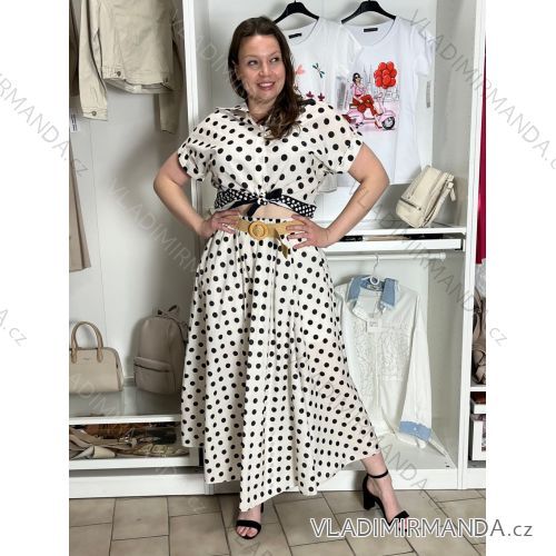 Women's summer top (UNI S / M) ITALIAN FASHION IMM20396 S / M / L white