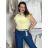 Dress with 3/4-sleeve ladies pocket (uni sl) ITALIAN Fashion IM3181746 S / M / L white