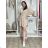 Women's summer top (UNI S / M) ITALIAN FASHION IMM20396 S / M / L beige