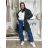 Long women's fleece coat (SML-XL) ITALIAN FASHION IMD211106