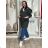 Long women's fleece coat (SML-XL) ITALIAN FASHION IMD211106