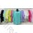 Summer dress oval short sleeve women's oversized (50/52/54 ONE SIZE) ITALIAN FASHION IM425011