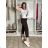 Summer dress oval short sleeve women's oversized (50/52/54 ONE SIZE) ITALIAN FASHION IM425011