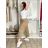 Summer dress oval short sleeve women's oversized (50/52/54 ONE SIZE) ITALIAN FASHION IM425011